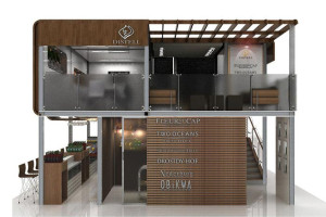 BST 20+ mẫu thiết kế quán cafe 2 tầng đẹp, ấn tượng nhất 2023