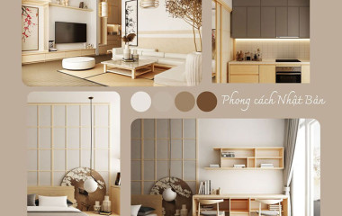 29+ mẫu thiết kế căn hộ chung cư phong cách Nhật Bản đẹp nhất 2024
