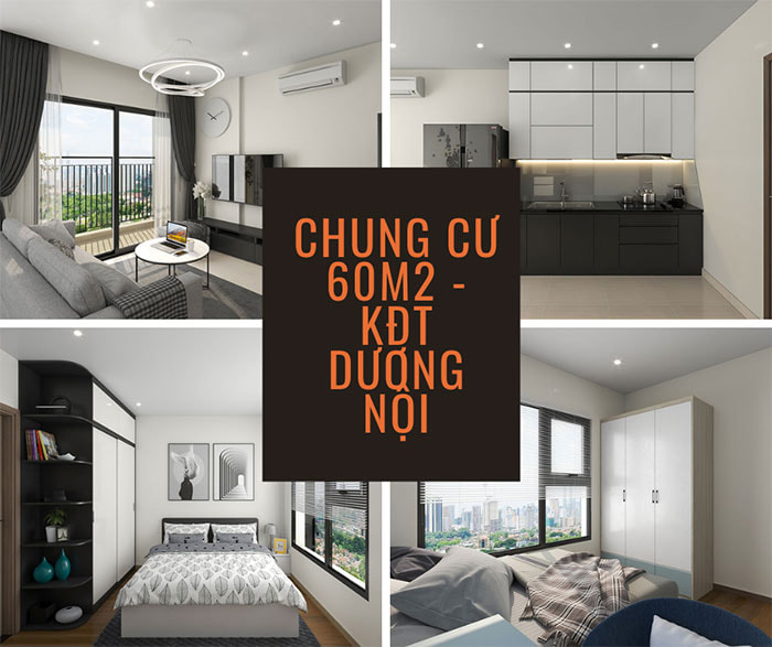 Chung cư 2 PN - KDT Dương Nội - PC tối giản