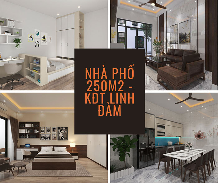 Nhà phố 5 tầng - Linh Đàm, Hà Nội - PC hiện đại