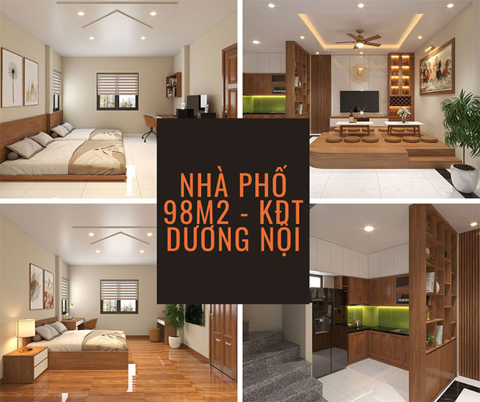 Nhà phố 98m2 - KDT Dương Nội