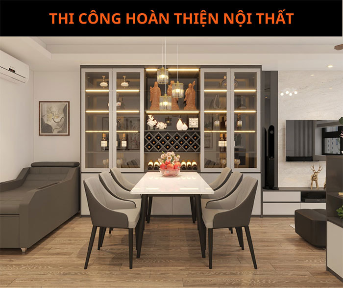 Thi công hoàn thiện nội thất