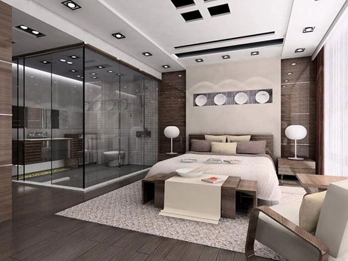 Top 10 mẫu thiết kế phòng ngủ 30m2 đẹp sang trọng