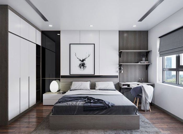 35+ mẫu thiết kế phòng ngủ đẹp cho nam hiện đại, chuẩn Men