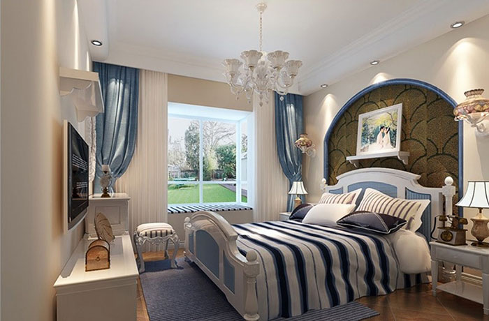 Phòng ngủ phong cách Địa Trung Hải đẹp, ấn tượng nhất