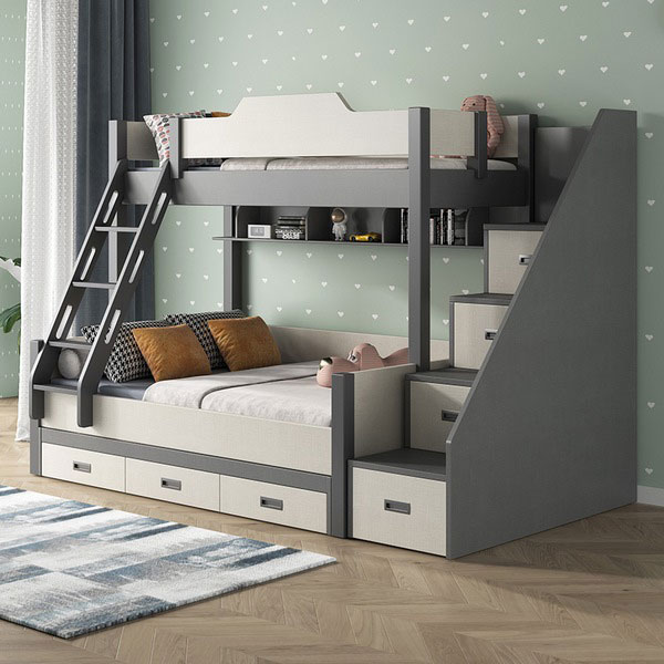 Mẫu thiết kế phòng ngủ giường tầng cho bé trai