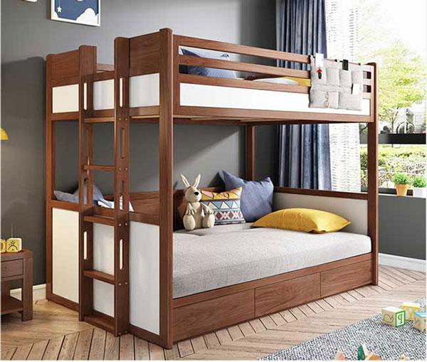 Mẫu thiết kế phòng ngủ giường tầng cho người lớn