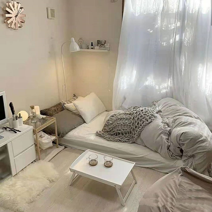 Mẫu thiết kế phòng ngủ phong cách Hàn Quốc đẹp, ấn tượng