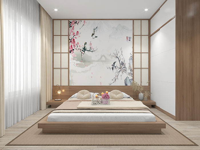 Tại sao phòng ngủ kiểu Nhật được nhiều người ưa chuộng?