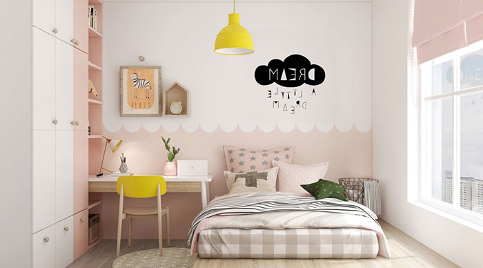 Mẫu phòng cho bé 10m2 18