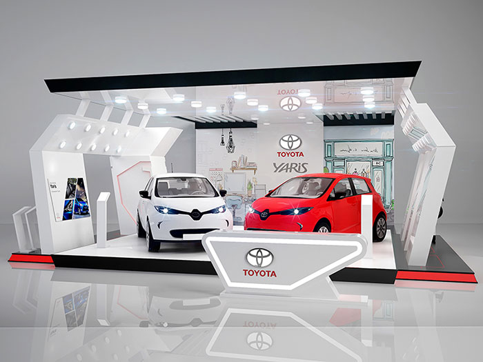 Mẫu thiết kế showroom ô tô đẹp, hiện đại