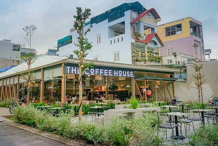 Mẫu thiết kế quán cafe không gian mở đẹp, đón đầu xu hướng