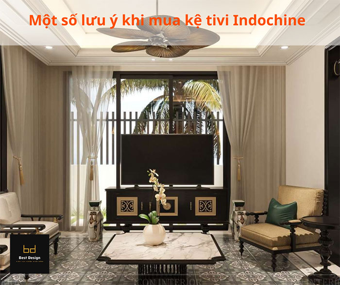 Một số lưu ý khi lựa chọn kệ tivi Indochine