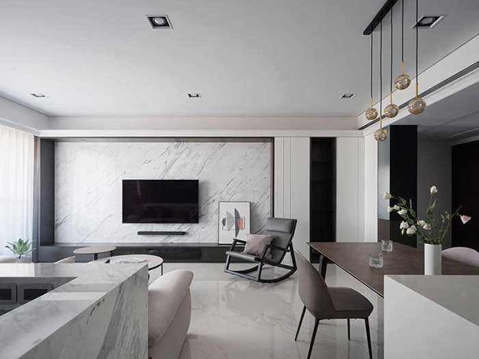 mẫu thiết kế nội thất với phong cách tối giản Minimalism