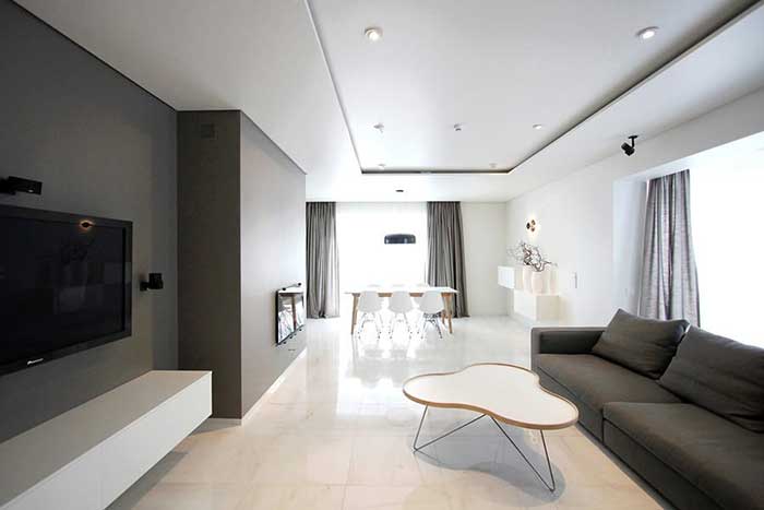 mẫu thiết kế nội thất với phong cách tối giản Minimalism