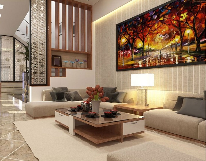 30 mẫu thiết kế nội thất phòng khách đẹp sang trọng 2021