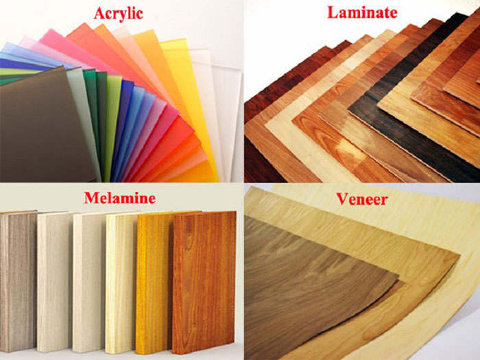 Các loại phủ bề mặt gỗ MDF