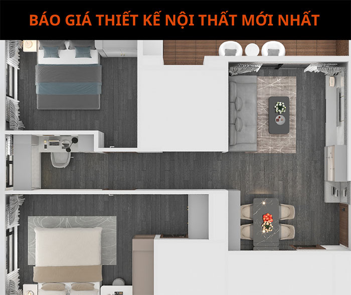 Báo giá thiết kế nội thất mới nhất