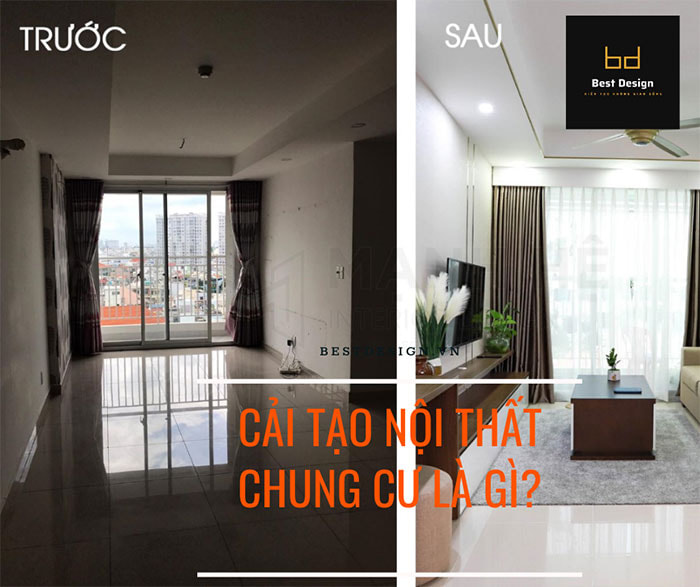 Cải tạo nội thất chung cư là gì?