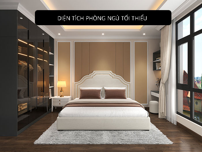 Diện tích phòng ngủ tối thiểu