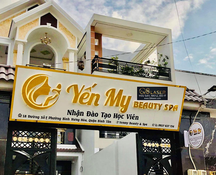 Tầm quan trọng của việc thiết kế mặt tiền Spa