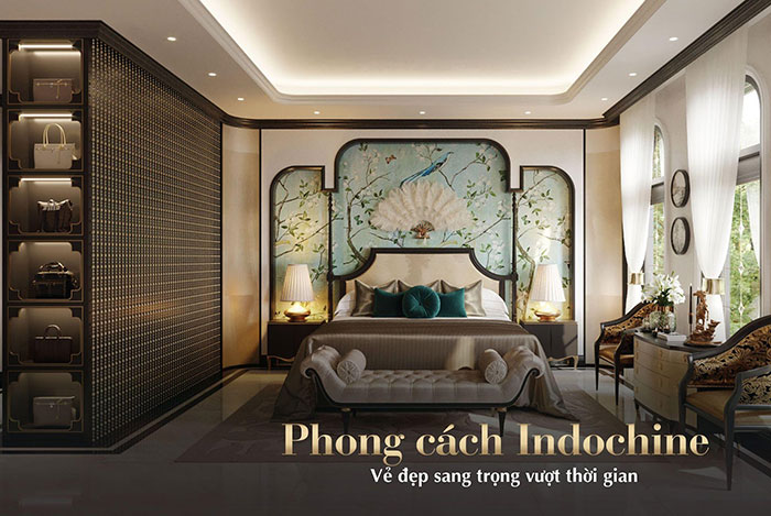 Phòng khách phong cách Indochine là gì?