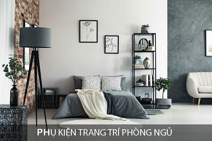 Tác dụng của các phụ kiện trang trí mang lại cho không gian phòng ngủ