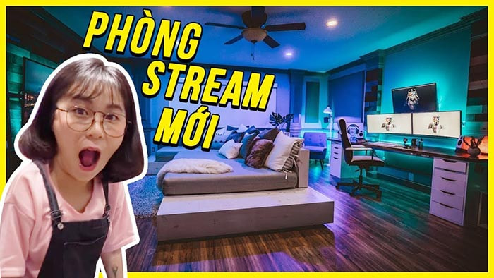 Lí do bạn nên đầu tư thiết kế phòng livetream game của mình ngay hôm nay?